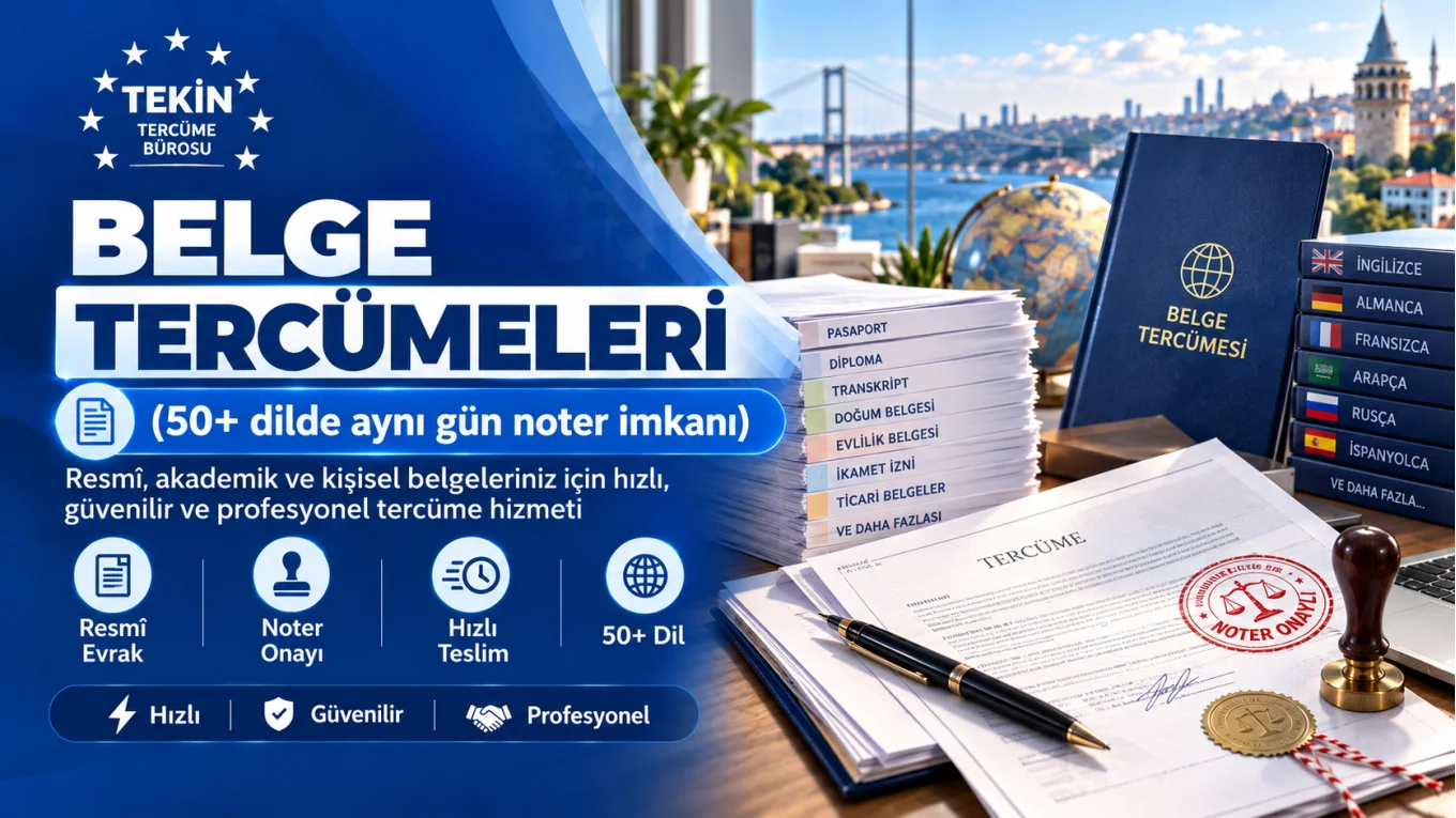 Belge Tercümeleri