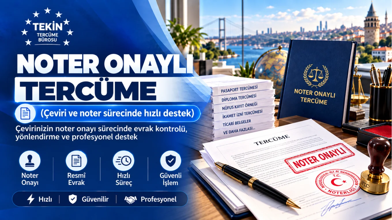 Noter Onaylı Tercüme